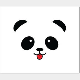 Cute Giant Panda Blep Mlem Meme Posters and Art